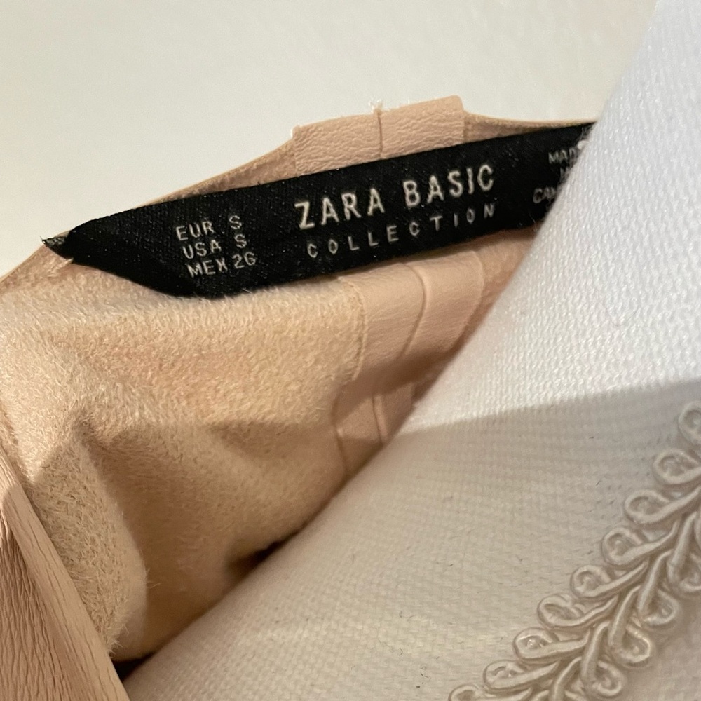 Zara Basic Collection Raw Edge Jacket - Picture 3 of 4